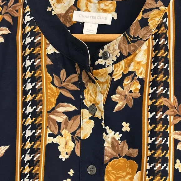 Charter Club Large elegant blouse - Picture 2 of 4